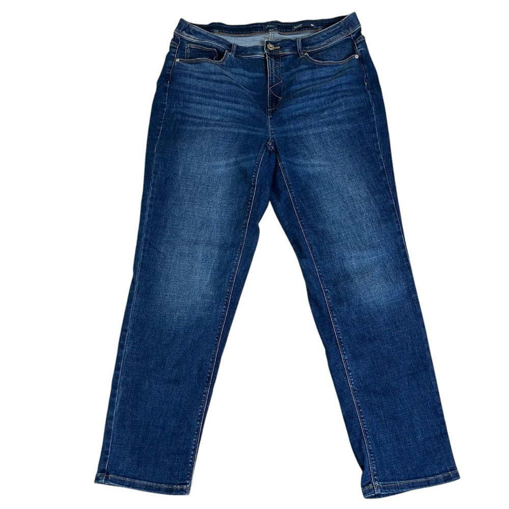 J.Jill High Rise Straight Leg Denim Jeans Sz 16